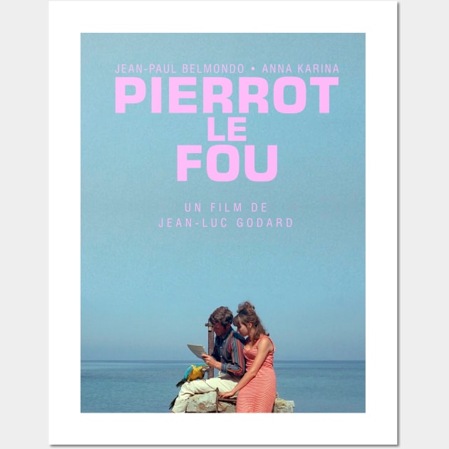 pierrot le fou Wall Art by undergroundnotes